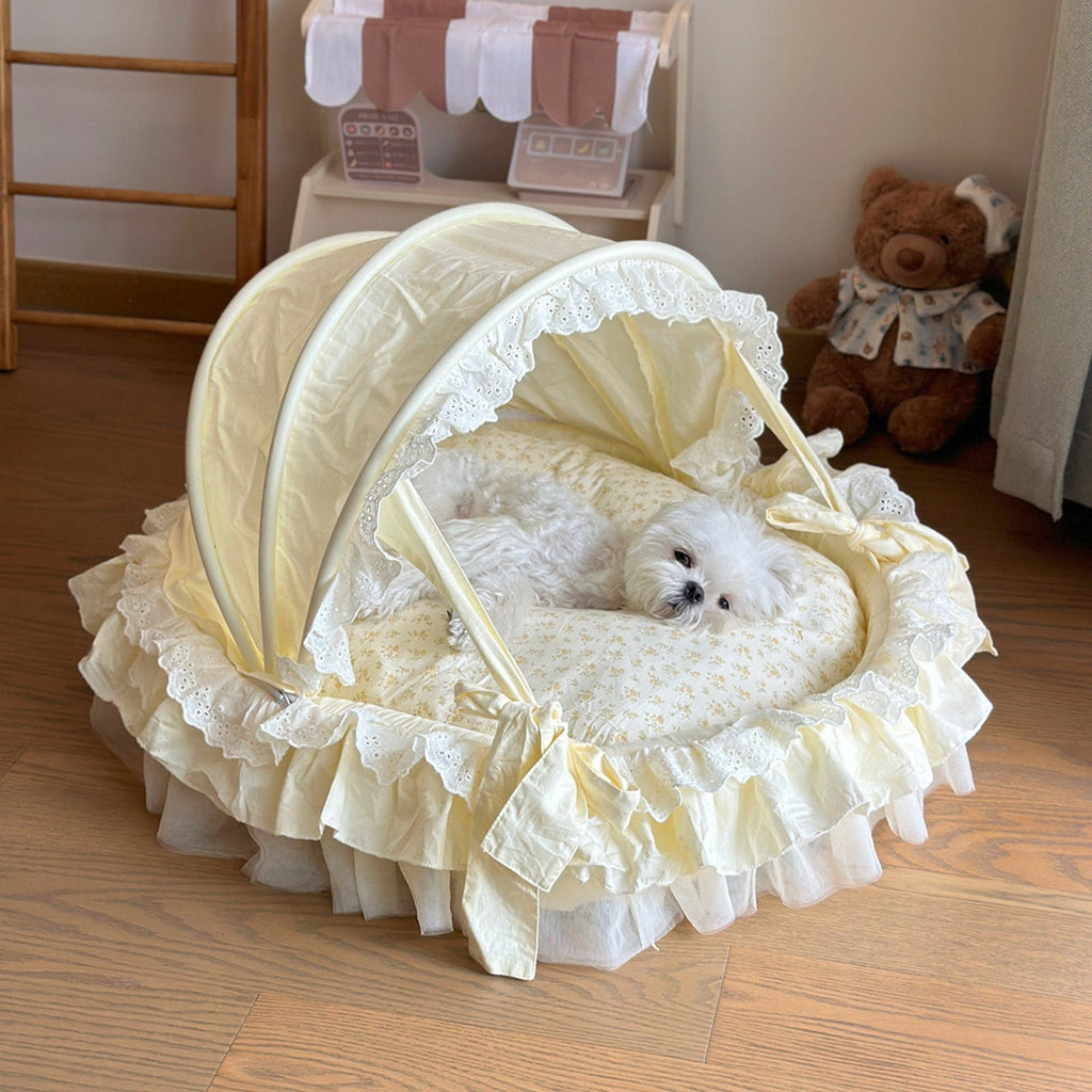 Cute Princess Style Pet Cradle Bed