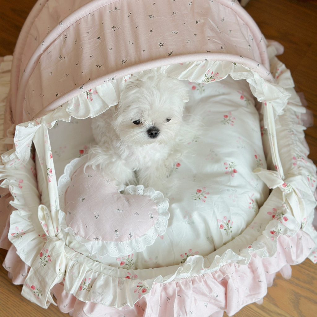 Cute Princess Style Pet Cradle Bed