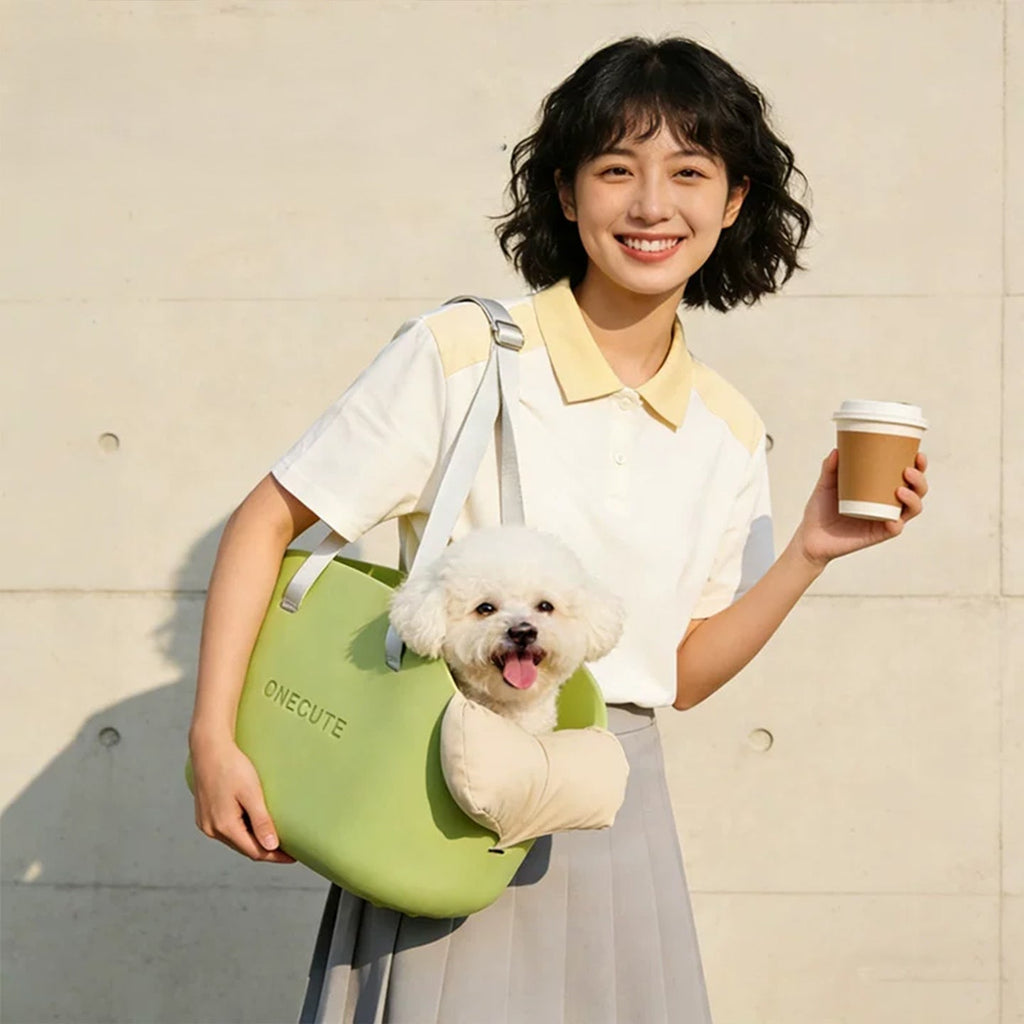 EVA Summer Pet Carrier, Lightweight Waterproof Tote Bag for Small Dogs & Cats