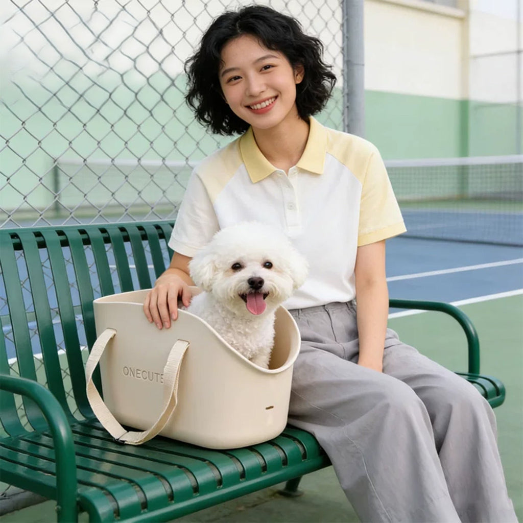 EVA Summer Pet Carrier, Lightweight Waterproof Tote Bag for Small Dogs & Cats