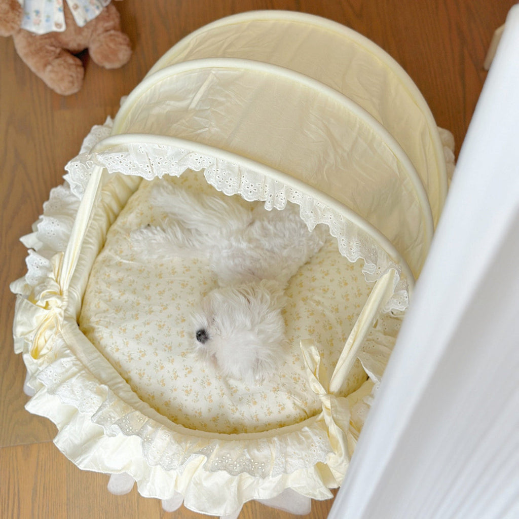 Cute Princess Style Pet Cradle Bed