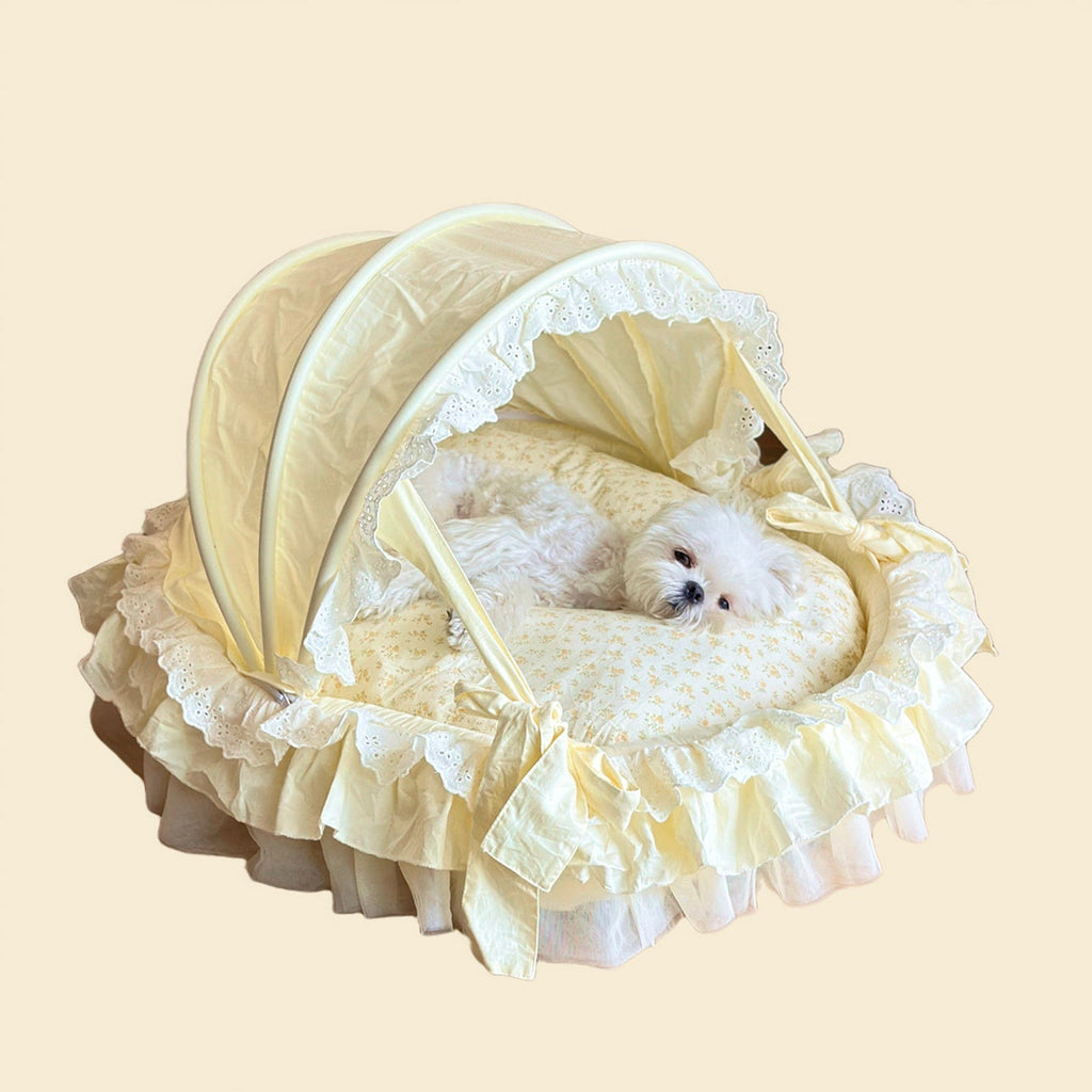 Cute Princess Style Pet Cradle Bed
