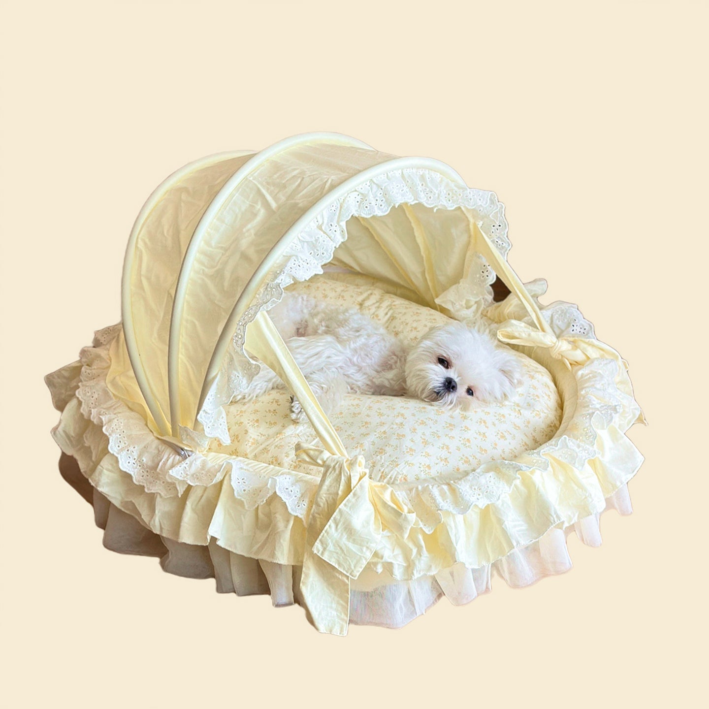 Cute Princess Style Pet Cradle Bed