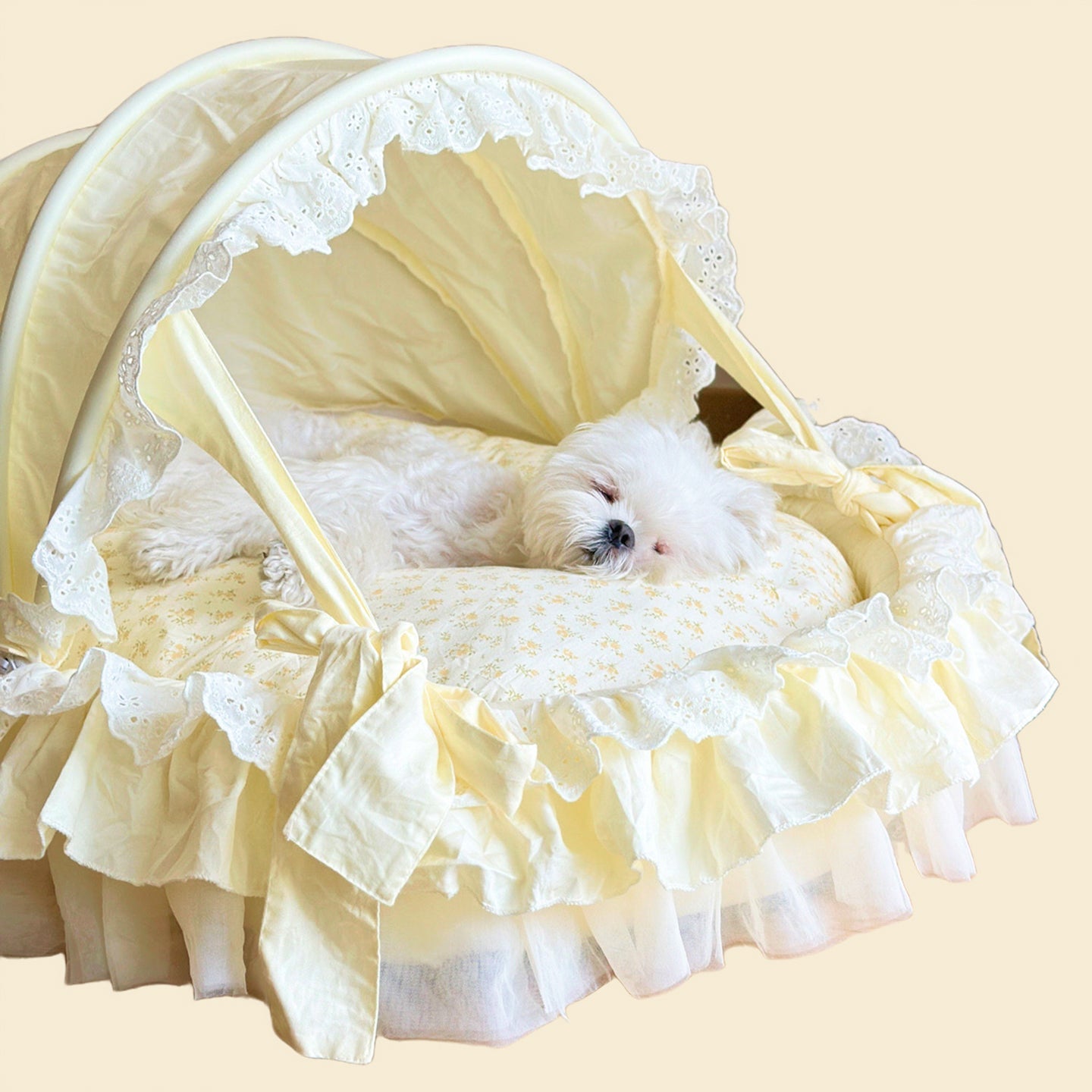 Cute Princess Style Pet Cradle Bed